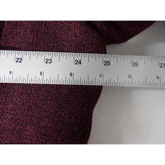 Giorgio Sant Angelo Blazer Womens 22W Tweed Black Pink Double Button NWT Vtg - Picture 11 of 15